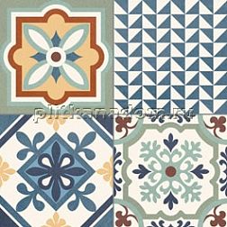 Gaya Fores Rustic-Heritage Mix Декор (из 4х плиток) 33,15x33,15 см