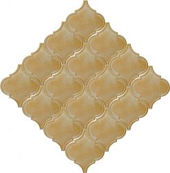 ПентаКерамика Арабеска малая 9 Настенная плитка ручной работы 8,2x9,3 см