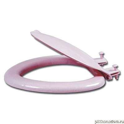 Wirquin Эконом 20980526 Сиденье для унитаза, Розовый мрамор