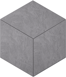 Ametis Spectrum SR01 Grey Cube Серая Неполированная Мозаика 25х29 см
