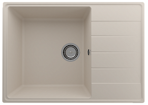 Ulgran Quartz Prima 700-02, лен Мойка кухонная 50х20