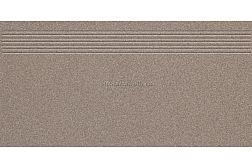 Paradyz Solid Brown Mat Ступень прямая 29,8х59,8 см