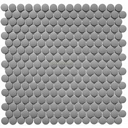 Starmosaic Homework Penny Round Dark Grey Antid Мозаика 30,9х31,5
