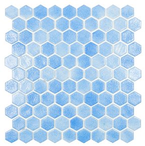 Vidrepur Hexagon Мозаика Hex Colors № 110 (на сетке) 30,7х31,7