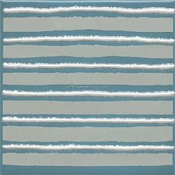 Kerama Marazzi Бахия Декор 4 бирюзовый глянцевый 9,8x9,8 см