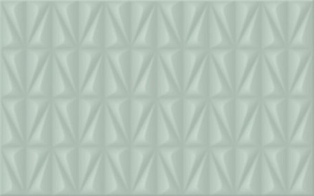 Unitile (Шахтинская плитка) Конфетти 02 Зеленый низ Рельефная Настенная плитка 25х40 см