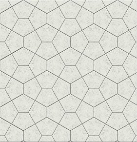 Jet Mosaic Pentagon Floor PEN-C Мозаика 67,4x53,2 см