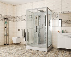 Niagara Luxe Душевая кабина NG-7711WBK 90x120