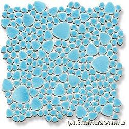 Giaretta Мозаика глазур. Морские камешки Neptunian Heaven на бумаге 26,6х26,6 см