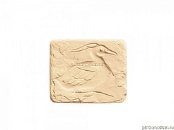 UniStone Птицы 3 Желтый Вставка 14,3x14,3x2,5 см