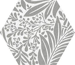 Vives Seine Hexаgono Duroc Multicolor Серый Матовый Керамогранит 23x26,6 см