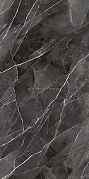 Laminam Diamond Calacatta Black Bocciardato B.M. LAMF0M0216_IT Черный Матовый Керамогранит 162х324 см