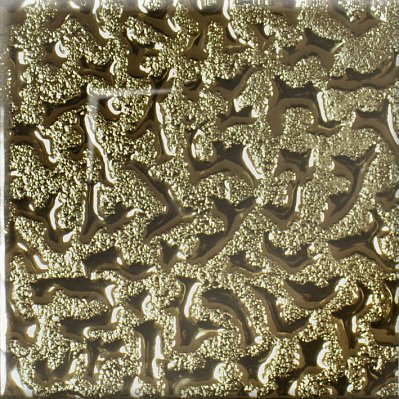 Росмозаика Вставка Моноколор золото 6,6х6,6 см