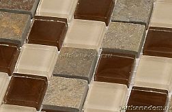 Imagine Mosaic SHT61 Мозаика из смеси стекла,камня и металла 30х30 см