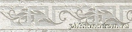 Gardenia Versace Palace Stone 114455 White-Black Fas. Fogl. Бордюр полир. 9,8х39,4