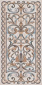 Керама Марацци Ковры SG590802R Керамогранит Мозаика беж декорированный лаппатированный Ковер 119,5х238,5 см
