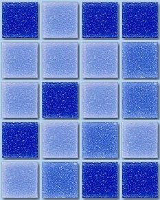 Irida Breeze Blue Dream Стеклянная мозаика 32,7х32,7 см