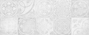 Керамин Тоскана Декор 7Д Белый 20х50 см