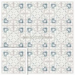 Simpolo Ceramics Motif Scs Berry Голубой Матовый Керамогранит 19,8х19,8 см
