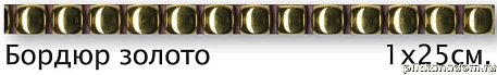 Газкерамик(НЗКМ) Декоративные элементы Бусинки золото 1х25 см