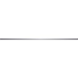Azori Универсальные металлический Бордюр Серый Глянцевый Stainless Steel Silver 2x63 см