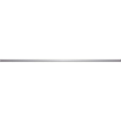 Azori Универсальные металлический Бордюр Серый Глянцевый Steel Silver 2x50,5 см