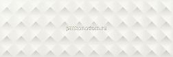 Zirconio Antartida Prisma Blanco Matt Белая Матовая Настенная плитка 30х90 см