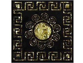 Росмозаика Вставка Византия золото 6,6х6,6 см