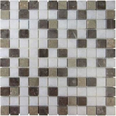 Chakmaks Mosaic Anatolian Stone 23х23 Greyland Мозаика 30,5х30,5 (2,3х2,3)