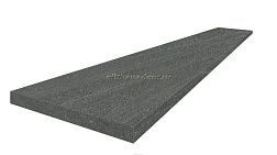 Coliseum Gres Contea Grey Серая Натуральная Ступень угловая Левая 33х60 см