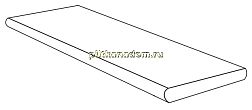 Casalgrande Padana Marmoker Travertino Santa Katerina Angolare (assemblato) Lucido Ступень 118х33 см