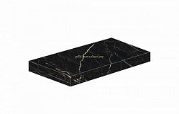 Atlas Concorde Russia Allure Империал Блэк Черная Матовая Ступень Угловая Левая 33x120 см