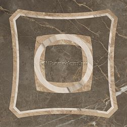 Coliseum Gres Портофино Декор серый шлифованный 45х45 см