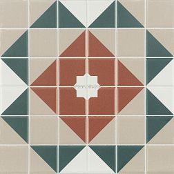 Dune Mintons Balmoral Мозаика 20x20 см