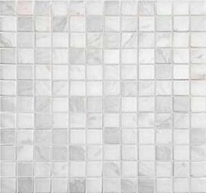 Caramelle Pietrine 7 мм Dolomiti Bianco Pol Мозаика 29,8х29,8х0,7 (2,3х2,3) см