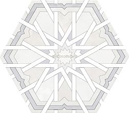 Monopole Radiant White Белый Сатинированный Керамогранит 20x24 см