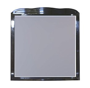 Зеркало Misty Дайна -100 зеркало свет черная эмаль П-Дай02100-021Св