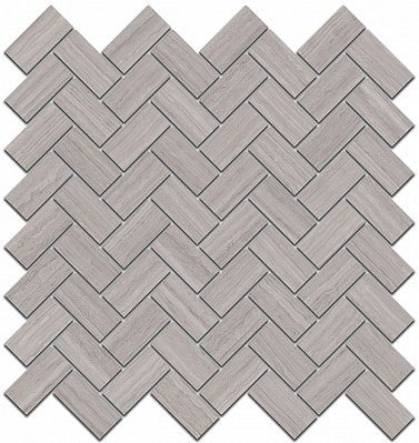Керама Марацци Грасси Декор серый мозаичный SG190-002 31,5х30 см