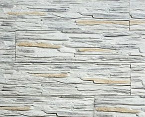 Камнелит Искусственный Камень Сланец Тонкий Серый Настенная плитка 9,2х37,2 см