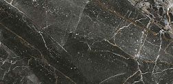 Amin tile Керамогранит 708320 Armani Marble Dark Grey Polish Rect Черный Глянцевый Ректифицированный 60x120 см