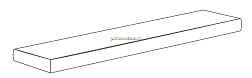 Gardenia Orchidea Just Life Gradone Ang. SX Beige Biondo Ступень угловая левая 4x32x100 см