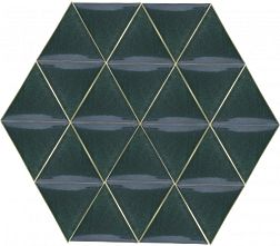 ПентаКерамика Треугольник 5 Настенная плитка ручной работы 14,4х14,4 см