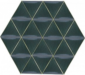 ПентаКерамика Треугольник 5 Настенная плитка ручной работы 14,4х14,4 см