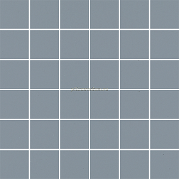 Paradyz Modernizm Blue Mozaika Cieta K.4,8X4,8 Мозаика 29,8x29,8 см