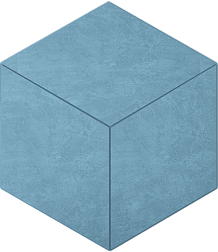Ametis Spectrum SR03 Sky Blue Cube Голубая Неполированная Неполированная Мозаика 25х29 см