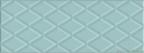 Kerama Marazzi Спига 15140 Настенная плитка голубой структура 15х40 см