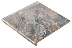 Ceramica Mayor Sea Rock Gris Oscuro Peldano Fiorentino Ступень фронтальная 31,6х33 см
