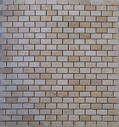 Tonomosaic Мозаика из камня CFS 871-12P Бежевая Полированная Мозаика 30х30 (1,2х2,5) см