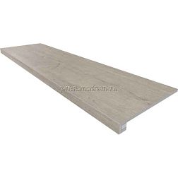 Estima Soft Wood SF03 Grey Серая Матовая + Подступенок (14,5x120) Ступень 33х120 см