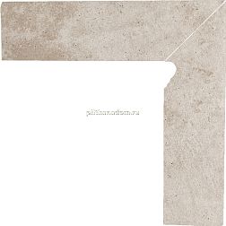 Paradyz Viano Beige Mat Плинтус правый 8,1x30 (Из двух частей) см